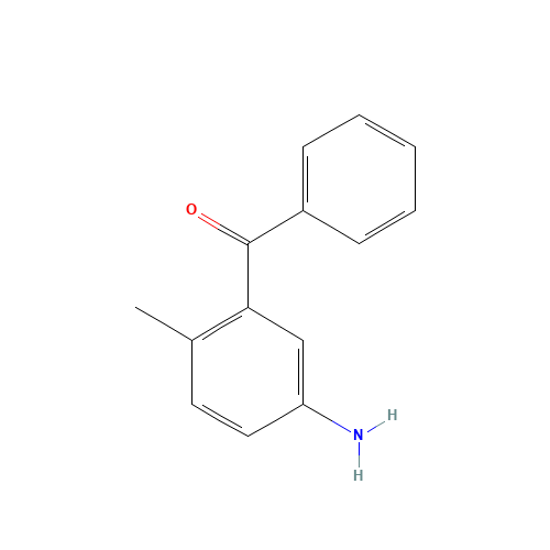 (5-amino-2-methylphenyl)-phenylmethanone (CAS: 802593-83-5) - Chemical Structure and Molecular Formula 