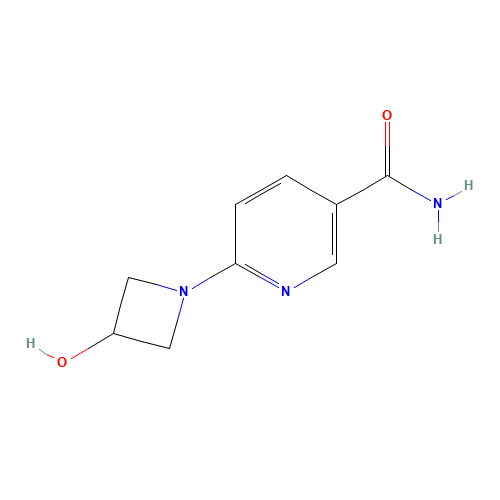 6-(3-hydroxyazetidin-1-yl)pyridine-3-carboxamide (CAS: 1429414-78-7) - Related Chemical Product