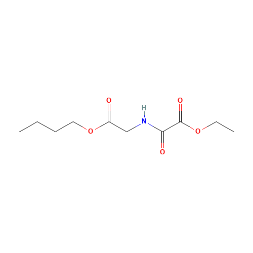 ethyl 2-[(2-butoxy-2-oxoethyl)amino]-2-oxoacetate (CAS: 865300-22-7) - Chemical Structure and Molecular Formula 