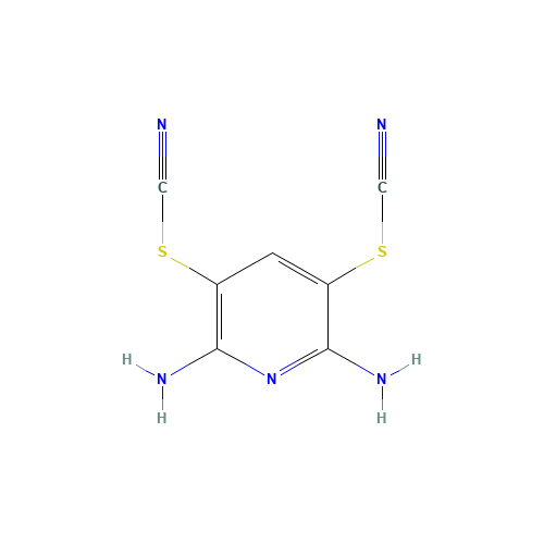 (2,6-diamino-5-thiocyanatopyridin-3-yl) thiocyanate (CAS: 2645-32-1) - Related Chemical Product