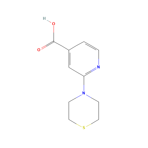 2-thiomorpholin-4-ylpyridine-4-carboxylic acid (CAS: 884507-29-3) - Related Chemical Product