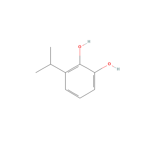 3-propan-2-ylbenzene-1,2-diol (CAS: 2138-48-9) - Related Chemical Product
