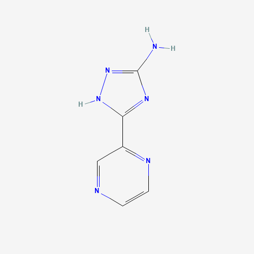 5-pyrazin-2-yl-1H-1,2,4-triazol-3-amine (CAS: 502685-78-1) - Related Chemical Product