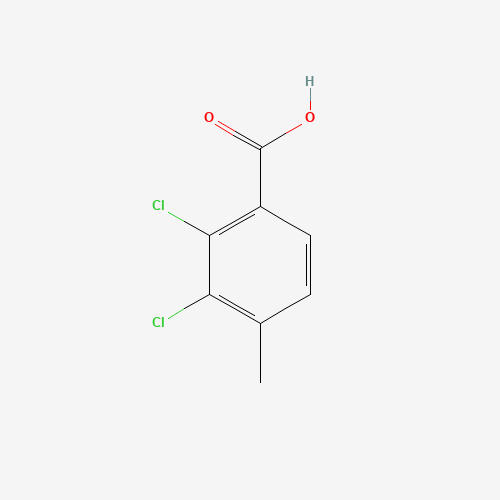 2,3-dichloro-4-methylbenzoic acid (CAS: 1254073-62-5) - Chemical Structure and Molecular Formula 