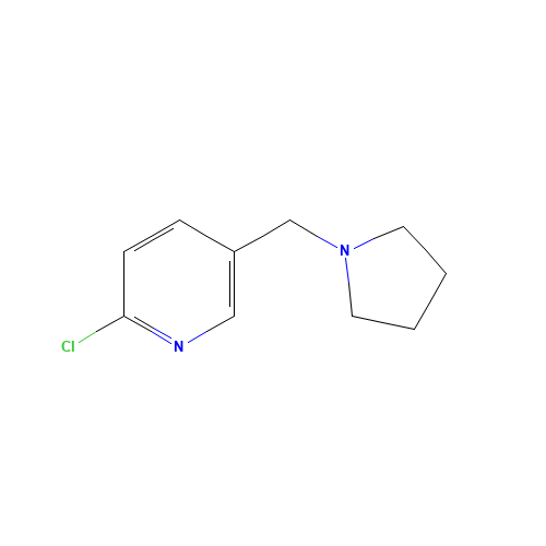 2-chloro-5-(pyrrolidin-1-ylmethyl)pyridine (CAS: 230617-66-0) - Related Chemical Product