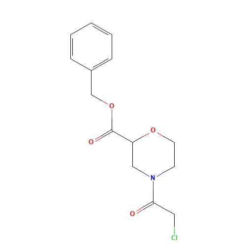 benzyl 4-(2-chloroacetyl)morpholine-2-carboxylate (CAS: 939411-97-9) - Related Chemical Product