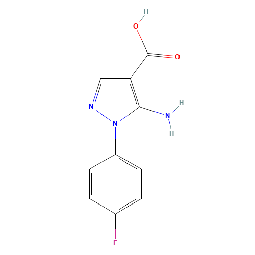 5-amino-1-(4-fluorophenyl)pyrazole-4-carboxylic acid (CAS: 187949-90-2) - Related Chemical Product