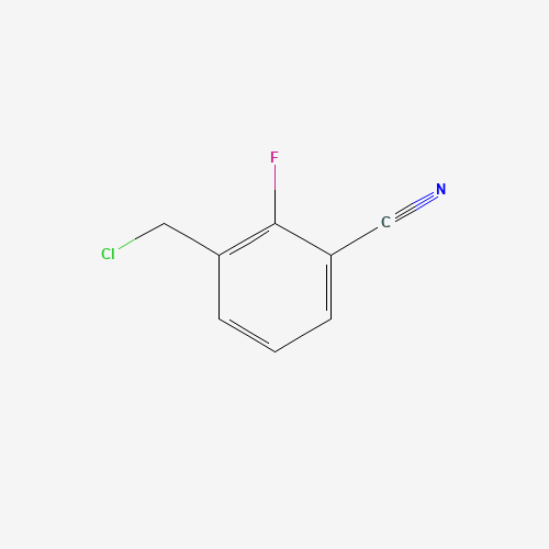 3-(chloromethyl)-2-fluorobenzonitrile (CAS: 1261682-61-4) - Chemical Structure and Molecular Formula 