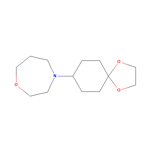 4-(1,4-dioxaspiro[4.5]decan-8-yl)-1,4-oxazepane (CAS: 1046793-57-0) - Related Chemical Product