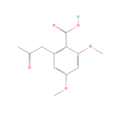 2,4-dimethoxy-6-(2-oxopropyl)benzoic acid (CAS: 6512-31-8) - Related Chemical Product