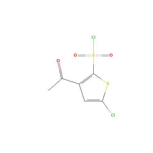 3-acetyl-5-chlorothiophene-2-sulfonyl chloride (CAS: 165117-07-7) - Related Chemical Product