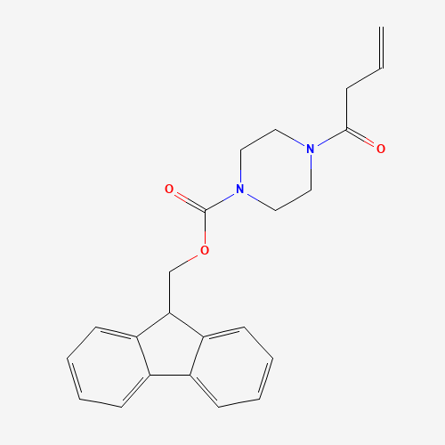 9H-fluoren-9-ylmethyl 4-but-3-enoylpiperazine-1-carboxylate (CAS: 876728-43-7) - Related Chemical Product