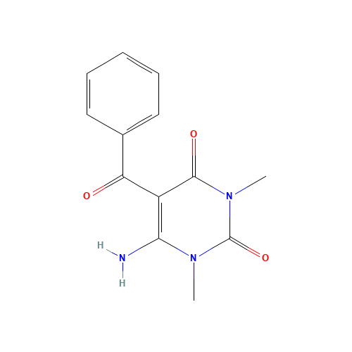 6-amino-5-benzoyl-1,3-dimethylpyrimidine-2,4-dione (CAS: 22283-10-9) - Related Chemical Product