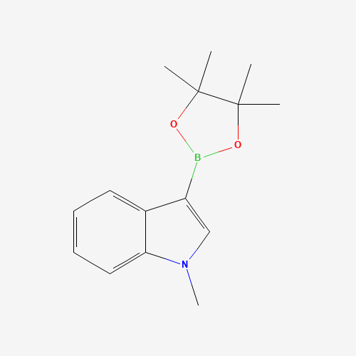 1-methyl-3-(4,4,5,5-tetramethyl-1,3,2-dioxaborolan-2-yl)indole (CAS: 683229-61-0) - Related Chemical Product