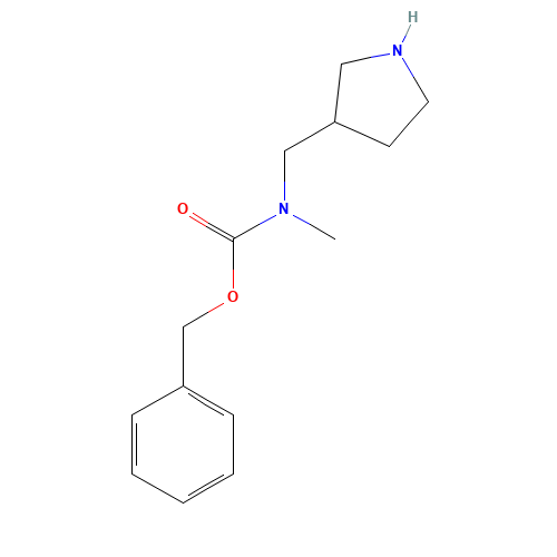 benzyl N-methyl-N-(pyrrolidin-3-ylmethyl)carbamate (CAS: 1245649-33-5) - Related Chemical Product