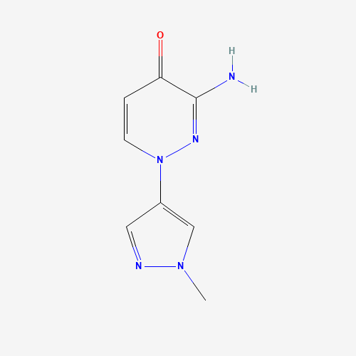 3-amino-1-(1-methylpyrazol-4-yl)pyridazin-4-one (CAS: 1314395-82-8) - Related Chemical Product