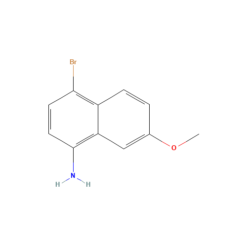 4-bromo-7-methoxynaphthalen-1-amine (CAS: 878672-02-7) - Related Chemical Product