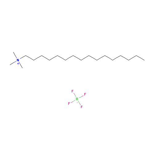 hexadecyl(trimethyl)azanium;tetrafluoroborate (CAS: 73257-08-6) - Related Chemical Product