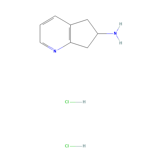 6,7-dihydro-5H-cyclopenta[b]pyridin-6-amine;dihydrochloride (CAS: 1355328-35-6) - Related Chemical Product
