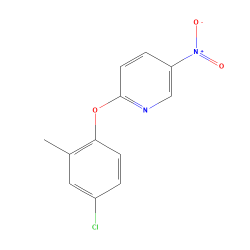 2-(4-chloro-2-methylphenoxy)-5-nitropyridine (CAS: 219865-91-5) - Related Chemical Product