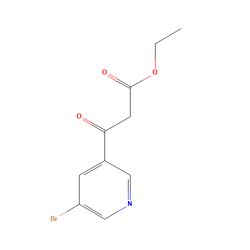 ethyl 3-(5-bromopyridin-3-yl)-3-oxopropanoate (CAS: 883107-60-6) - Related Chemical Product