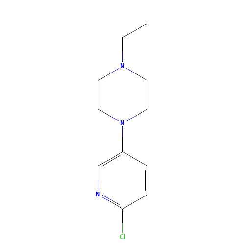 1-(6-chloropyridin-3-yl)-4-ethylpiperazine (CAS: 364794-24-1) - Related Chemical Product