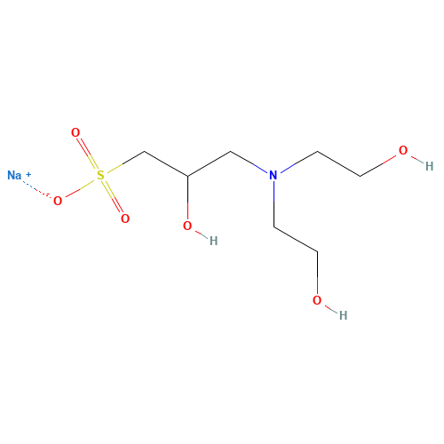 sodium;3-[bis(2-hydroxyethyl)amino]-2-hydroxypropane-1-sulfonate (CAS: 102783-62-0) - Related Chemical Product
