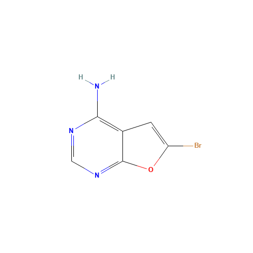 6-bromofuro[2,3-d]pyrimidin-4-amine (CAS: 857663-92-4) - Related Chemical Product
