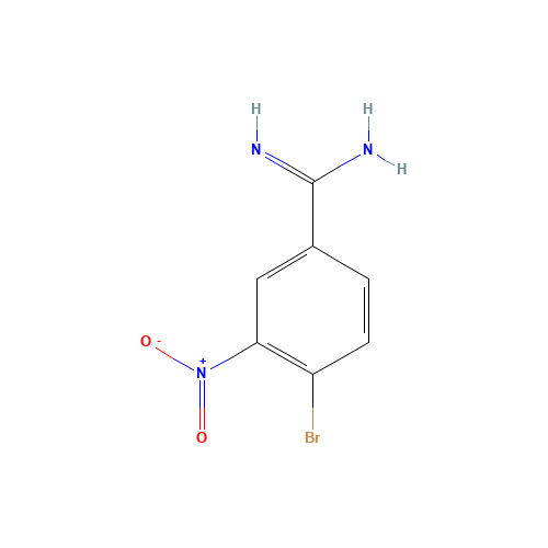 4-bromo-3-nitrobenzenecarboximidamide (CAS: 790623-32-4) - Related Chemical Product