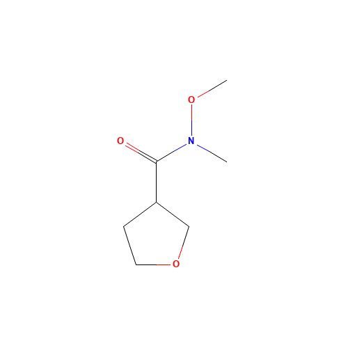 N-methoxy-N-methyloxolane-3-carboxamide (CAS: 766539-67-7) - Related Chemical Product