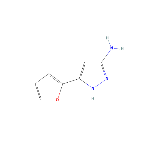 5-(3-methylfuran-2-yl)-1H-pyrazol-3-amine (CAS: 1028843-01-7) - Related Chemical Product