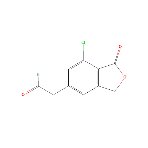 2-(7-chloro-1-oxo-3H-2-benzofuran-5-yl)acetaldehyde (CAS: 1374572-92-5) - Related Chemical Product