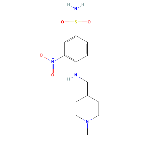 4-[(1-methylpiperidin-4-yl)methylamino]-3-nitrobenzenesulfonamide (CAS: 1228782-48-6) - Related Chemical Product