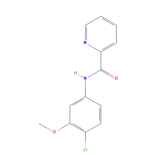 N-(4-chloro-3-methoxyphenyl)pyridine-2-carboxamide (CAS: 1161205-04-4) - Related Chemical Product