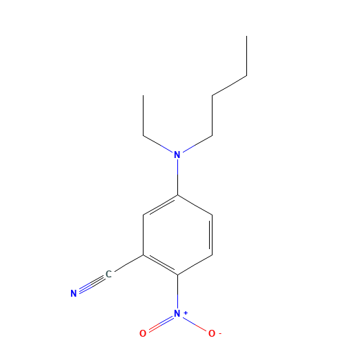 5-[butyl(ethyl)amino]-2-nitrobenzonitrile (CAS: 821776-57-2) - Related Chemical Product