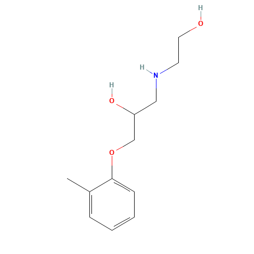 1-(2-hydroxyethylamino)-3-(2-methylphenoxy)propan-2-ol (CAS: 89225-43-4) - Related Chemical Product