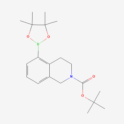 tert-butyl 5-(4,4,5,5-tetramethyl-1,3,2-dioxaborolan-2-yl)-3,4-dihydro-1H-isoquinoline-2-carboxylate (CAS: 1035235-26-7) - Related Chemical Product