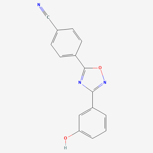 4-[3-(3-hydroxyphenyl)-1,2,4-oxadiazol-5-yl]benzonitrile (CAS: 199447-16-0) - Related Chemical Product