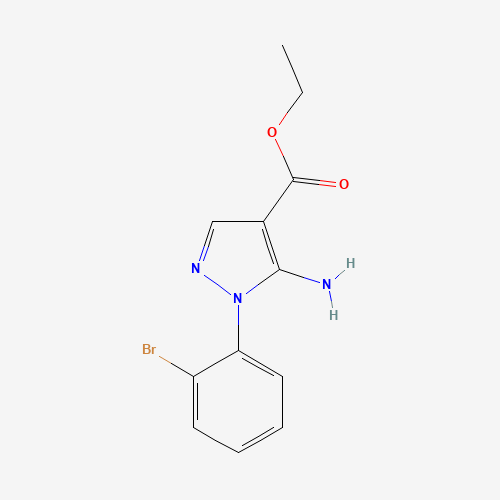 ethyl 5-amino-1-(2-bromophenyl)pyrazole-4-carboxylate (CAS: 1019009-68-7) - Related Chemical Product