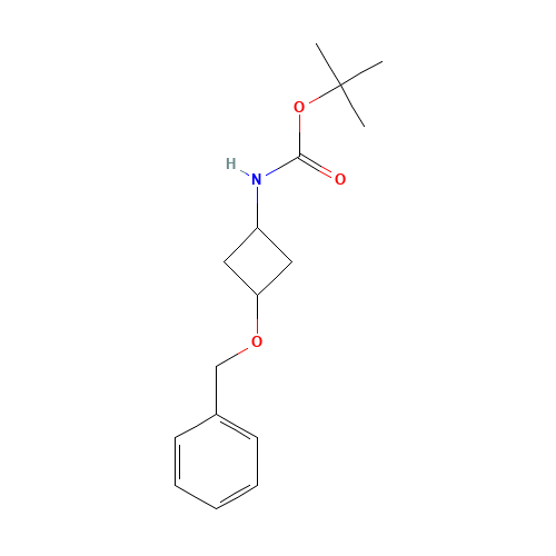 tert-butyl N-(3-phenylmethoxycyclobutyl)carbamate (CAS: 154748-62-6) - Related Chemical Product