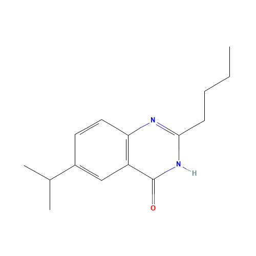 2-butyl-6-propan-2-yl-1H-quinazolin-4-one (CAS: 134603-94-4) - Related Chemical Product
