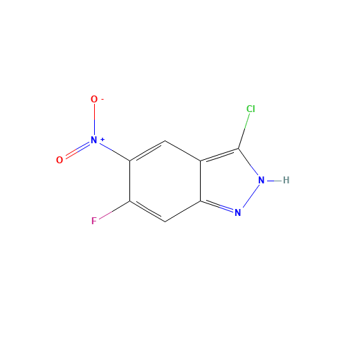 3-chloro-6-fluoro-5-nitro-2H-indazole (CAS: 864082-72-4) - Related Chemical Product