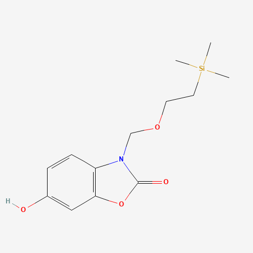 6-hydroxy-3-(2-trimethylsilylethoxymethyl)-1,3-benzoxazol-2-one (CAS: 1428558-26-2) - Related Chemical Product