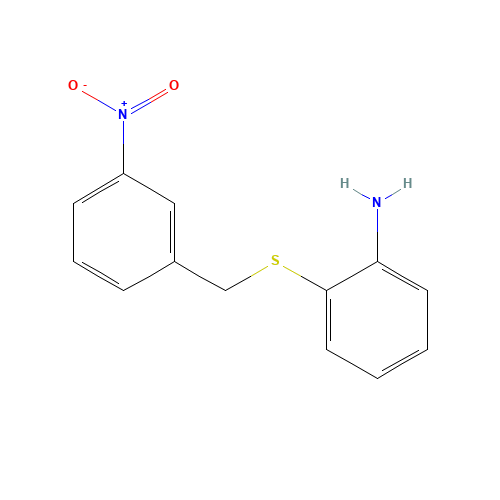 2-[(3-nitrophenyl)methylsulfanyl]aniline (CAS: 944675-90-5) - Related Chemical Product