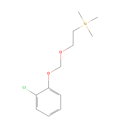 2-[(2-chlorophenoxy)methoxy]ethyl-trimethylsilane (CAS: 1423065-18-2) - Related Chemical Product