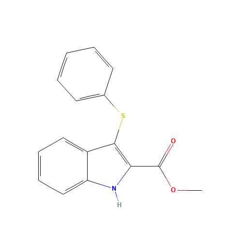 methyl 3-phenylsulfanyl-1H-indole-2-carboxylate (CAS: 116757-24-5) - Related Chemical Product