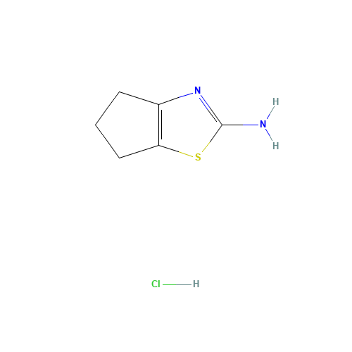 5,6-dihydro-4H-cyclopenta[d][1,3]thiazol-2-amine;hydrochloride (CAS: 82514-58-7) - Related Chemical Product