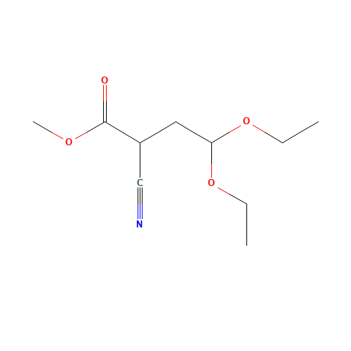 methyl 2-cyano-4,4-diethoxybutanoate (CAS: 343633-25-0) - Related Chemical Product