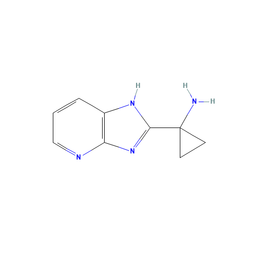 1-(1H-imidazo[4,5-b]pyridin-2-yl)cyclopropan-1-amine (CAS: 868984-22-9) - Related Chemical Product
