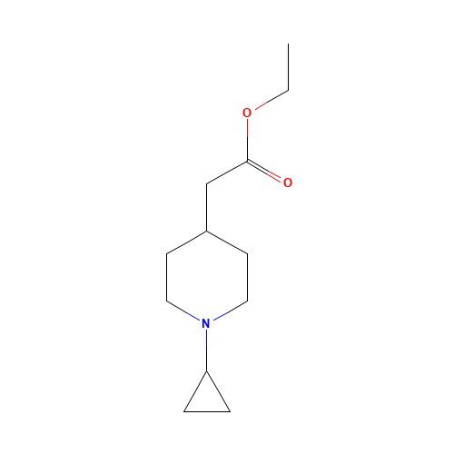 ethyl 2-(1-cyclopropylpiperidin-4-yl)acetate (CAS: 1284536-85-1) - Related Chemical Product